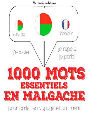 cover image of 1000 mots essentiels en malgache